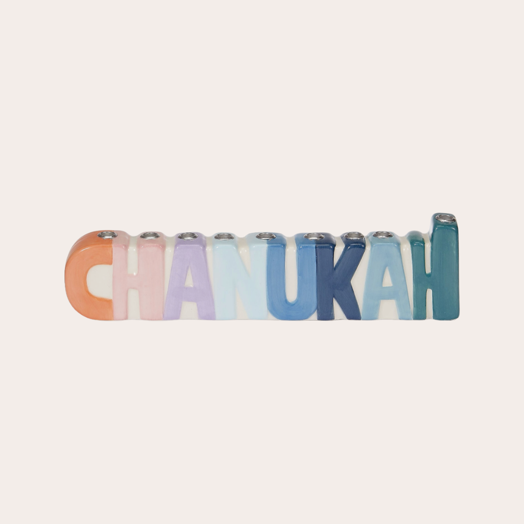 Chanukah Menorahs - Ceramic