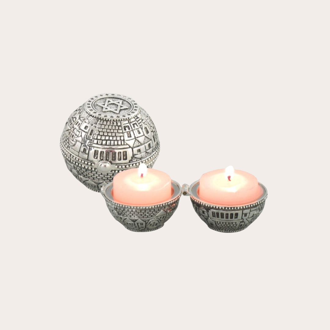 Shabbat Candlesticks - Travel