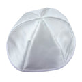White Satin Kippah, 24cm