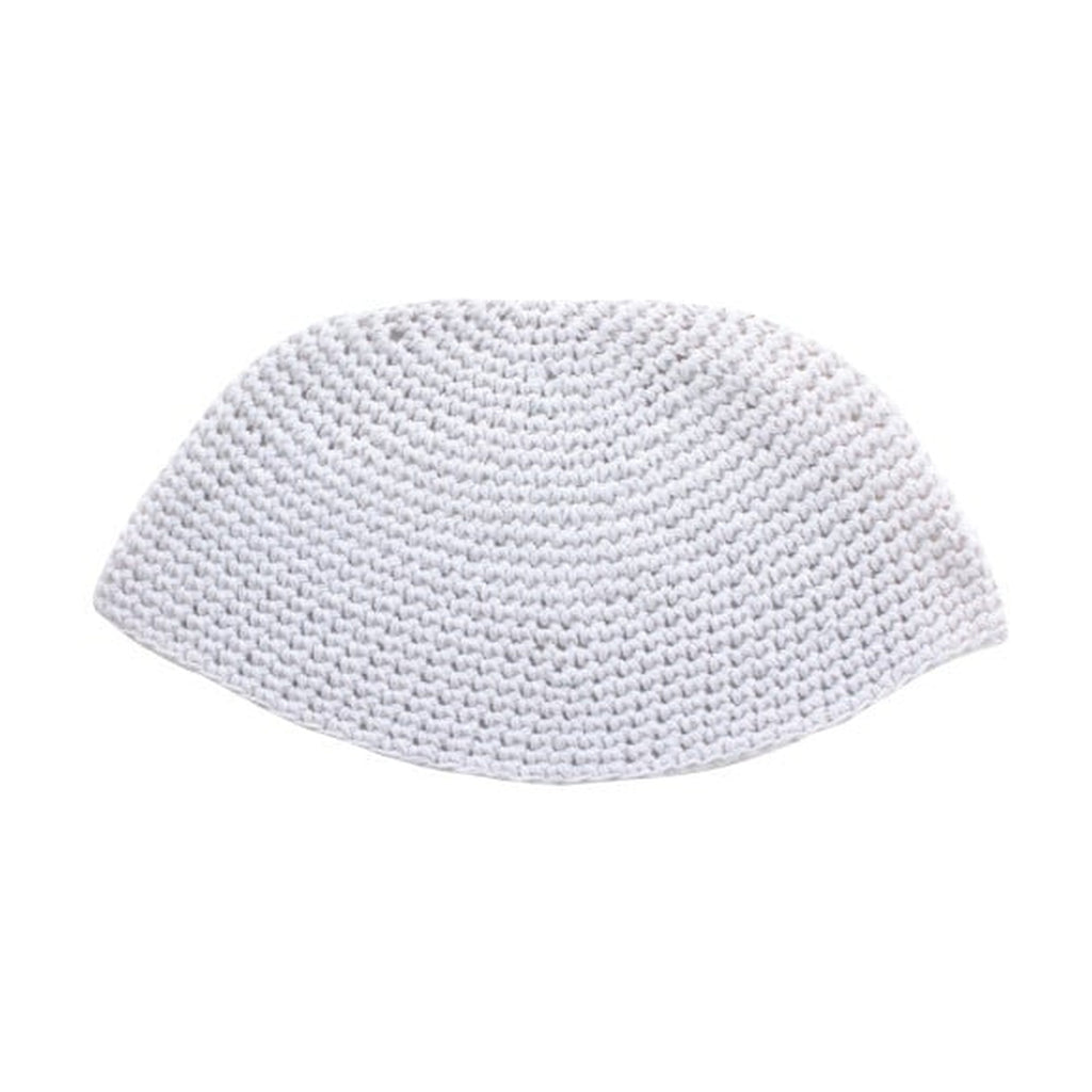 Frik Kippah - Plain White, 24 cm
