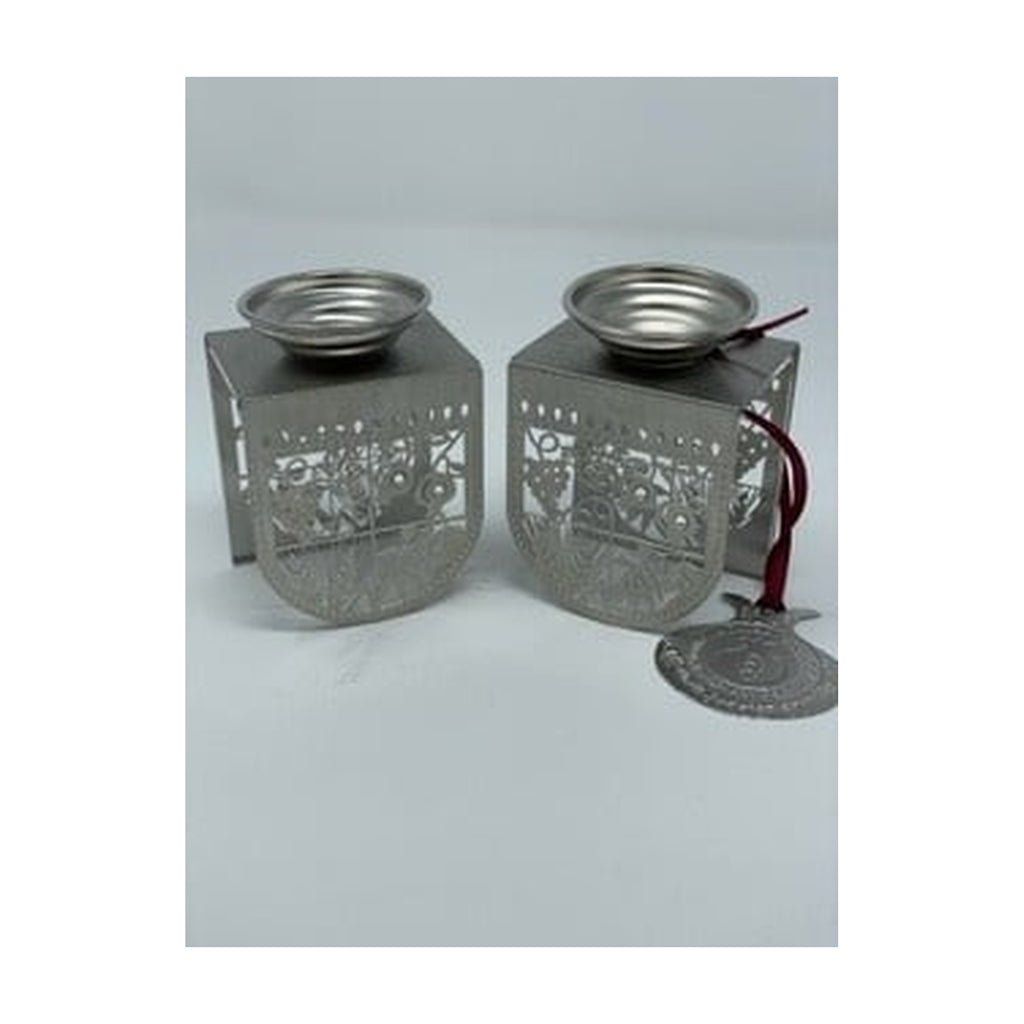 Lace Style Candlesticks, Seven Species