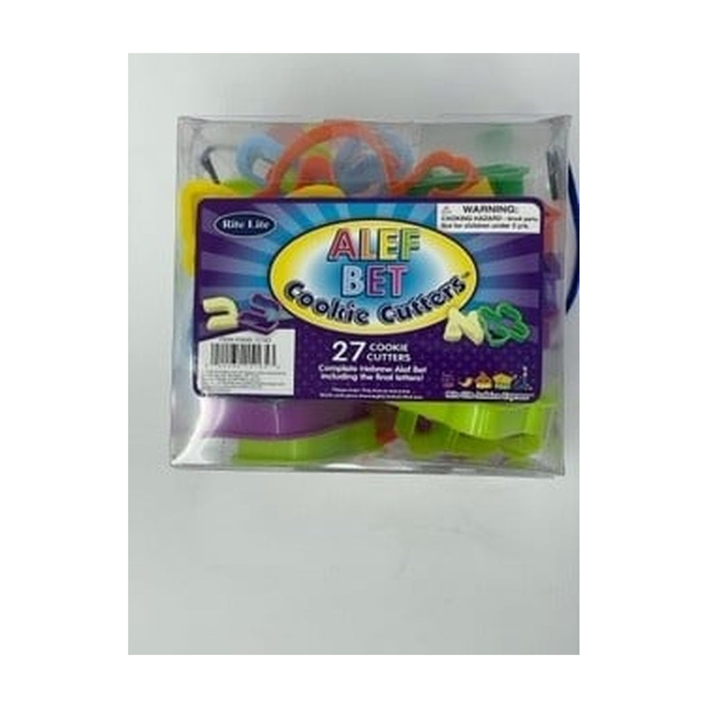 Alef Bet Cookie Cutters