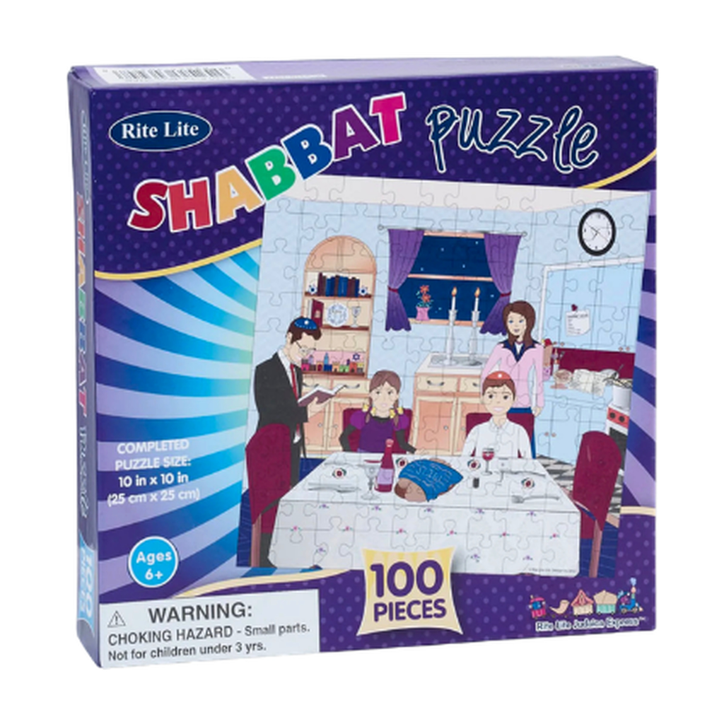 100-Piece Jigsaw Puzzle, Shabbat