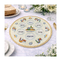 Seder Plate, Glass, 33cm (13 in)