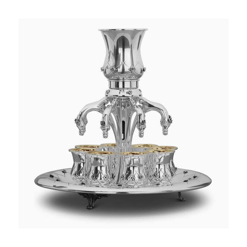 Kiddush Fountain, Sterling Silver