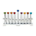 Colors on the Horizon Aluminum Menorah