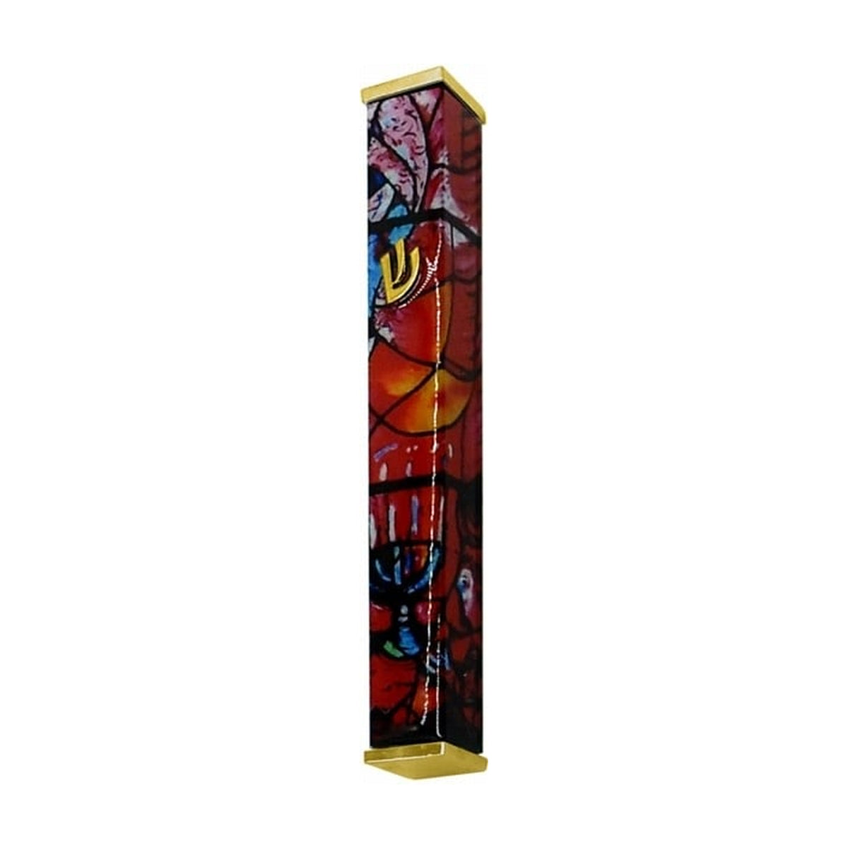 Mezuzah Case, 12cm, Marc Chagall Design