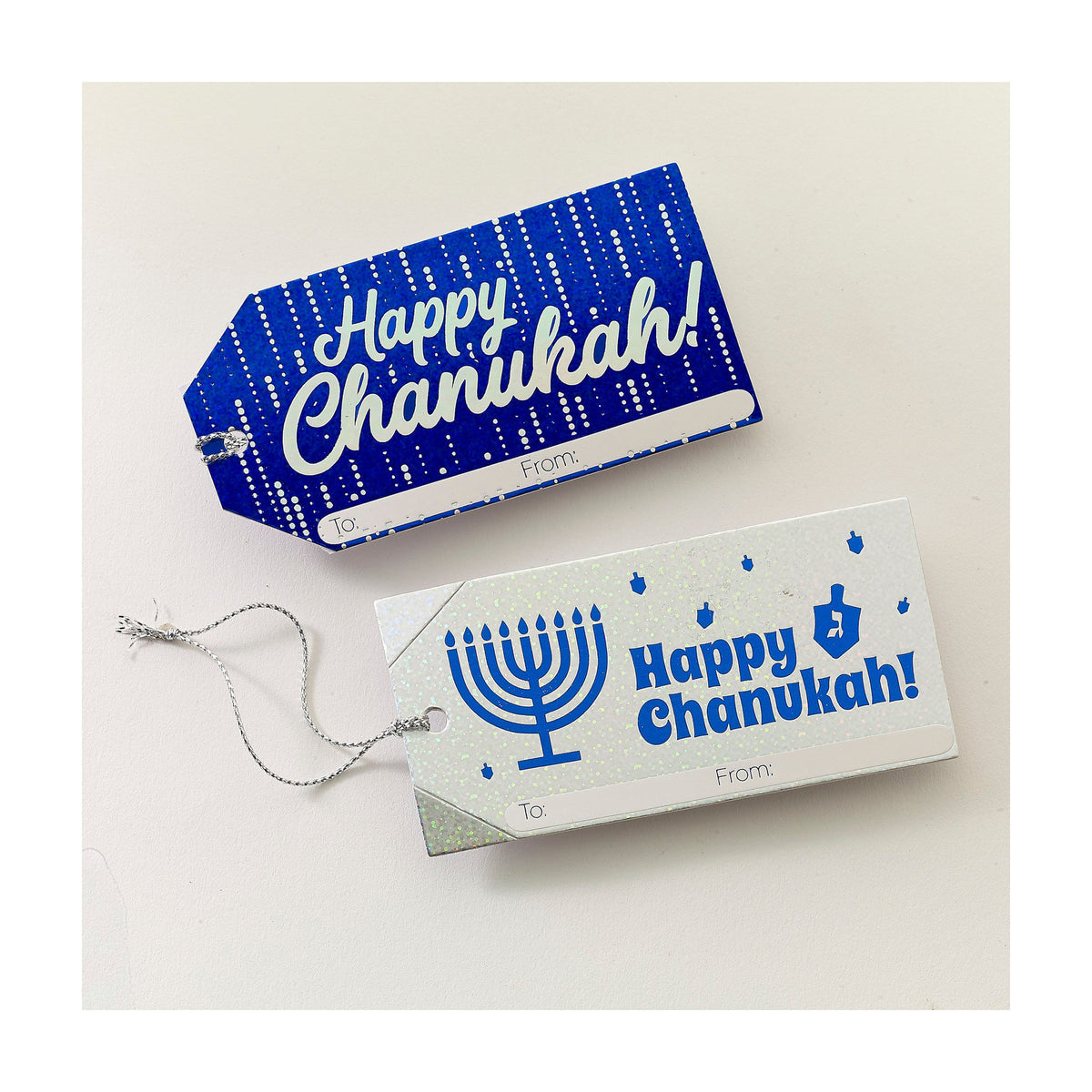 Set of 8 Chanukah Gift Tags