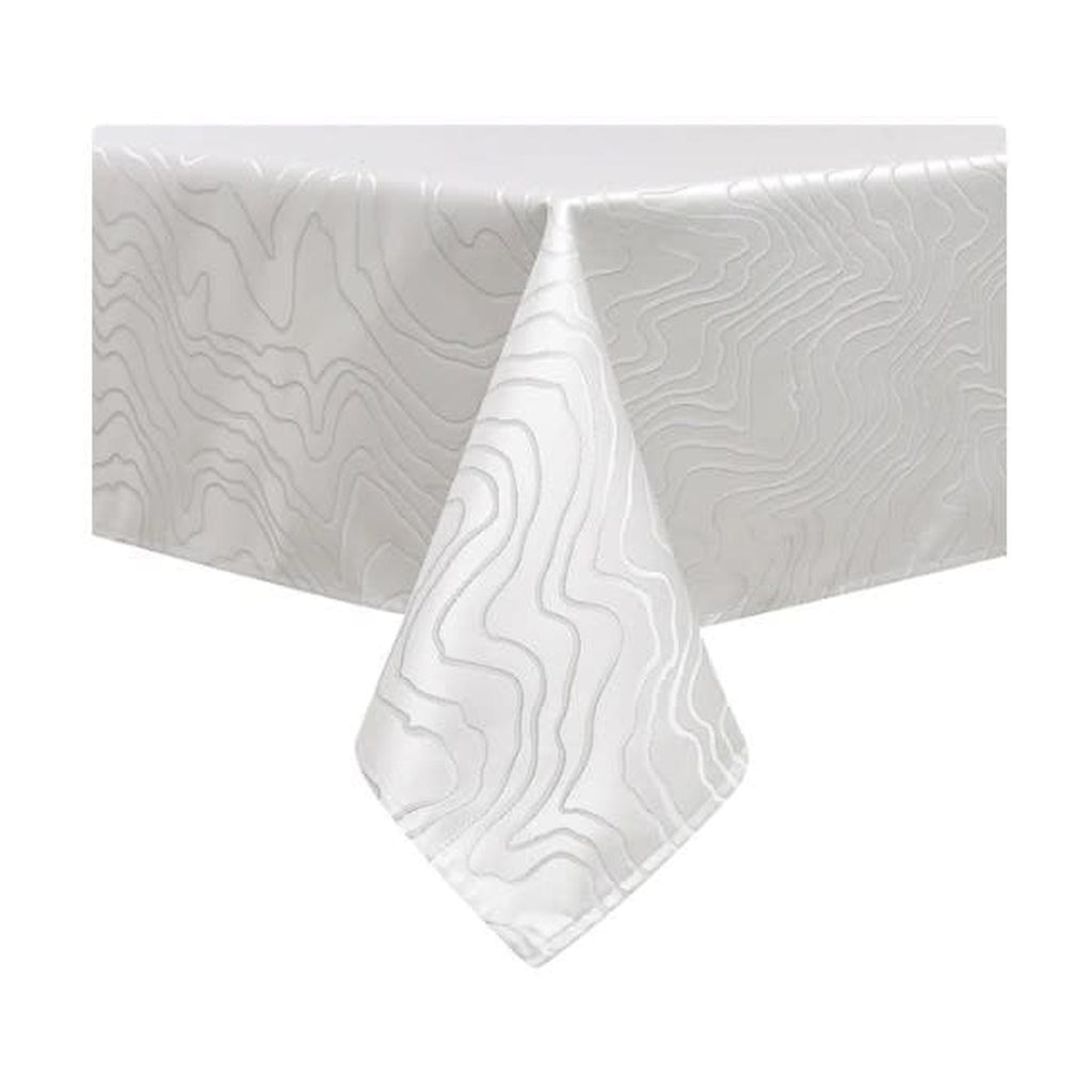Tablecloth, Jacquard, ''Silver Ripple''