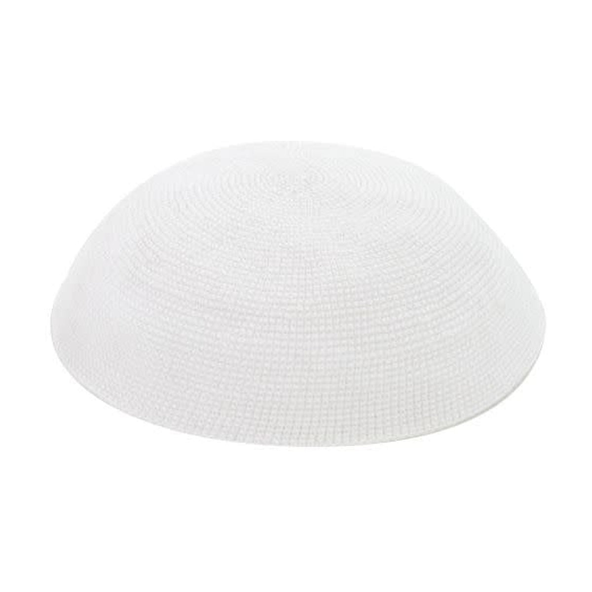 DMC Knit Kippah, White, 15cm