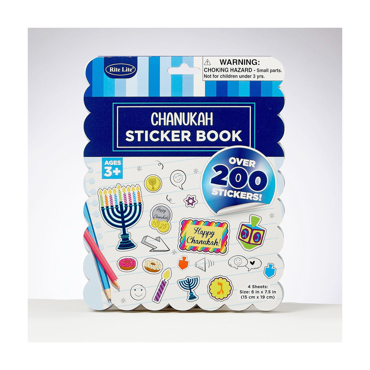 Chanukah Sticker Book