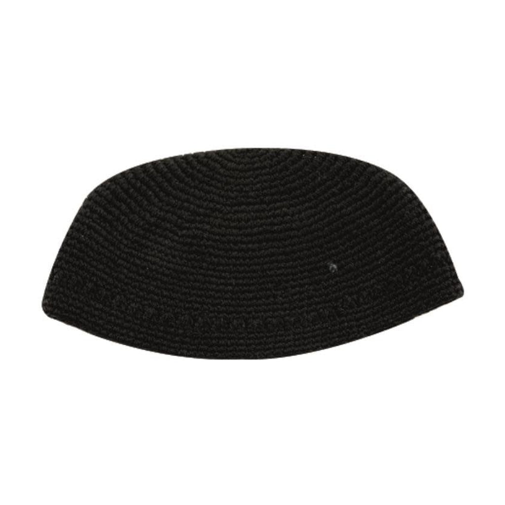 Black ''Frik'' Kippah, 24cm