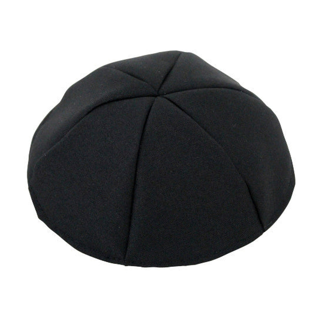 Terylene Kippah, Black, Size 5