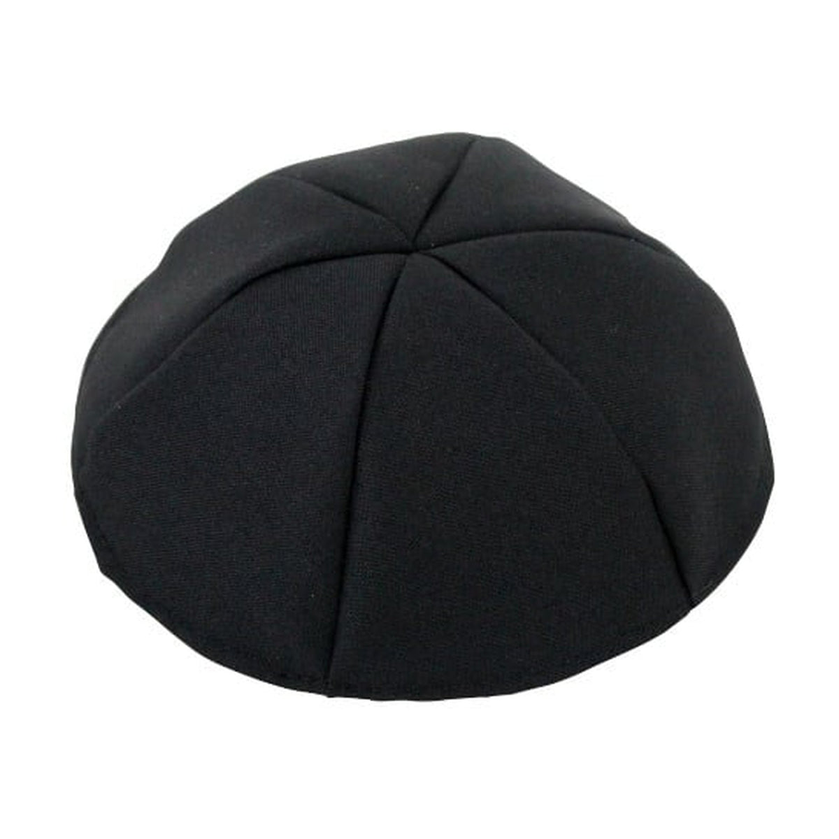 Terylene Kippah, Black, Size 8