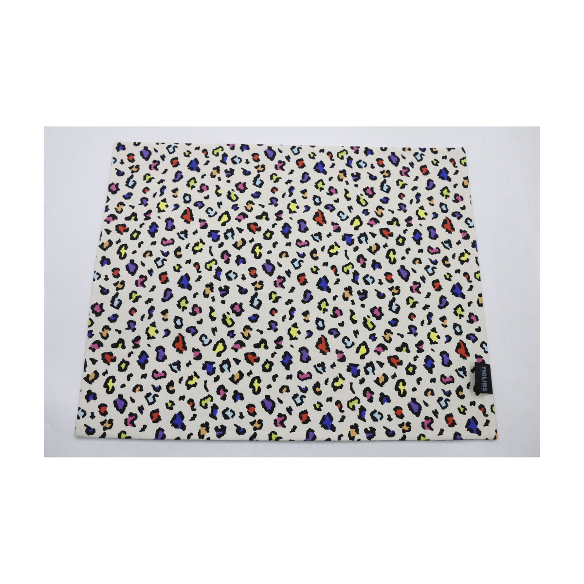 Double-Sided Challah Cover, Leopard/Multicolour Leopard
