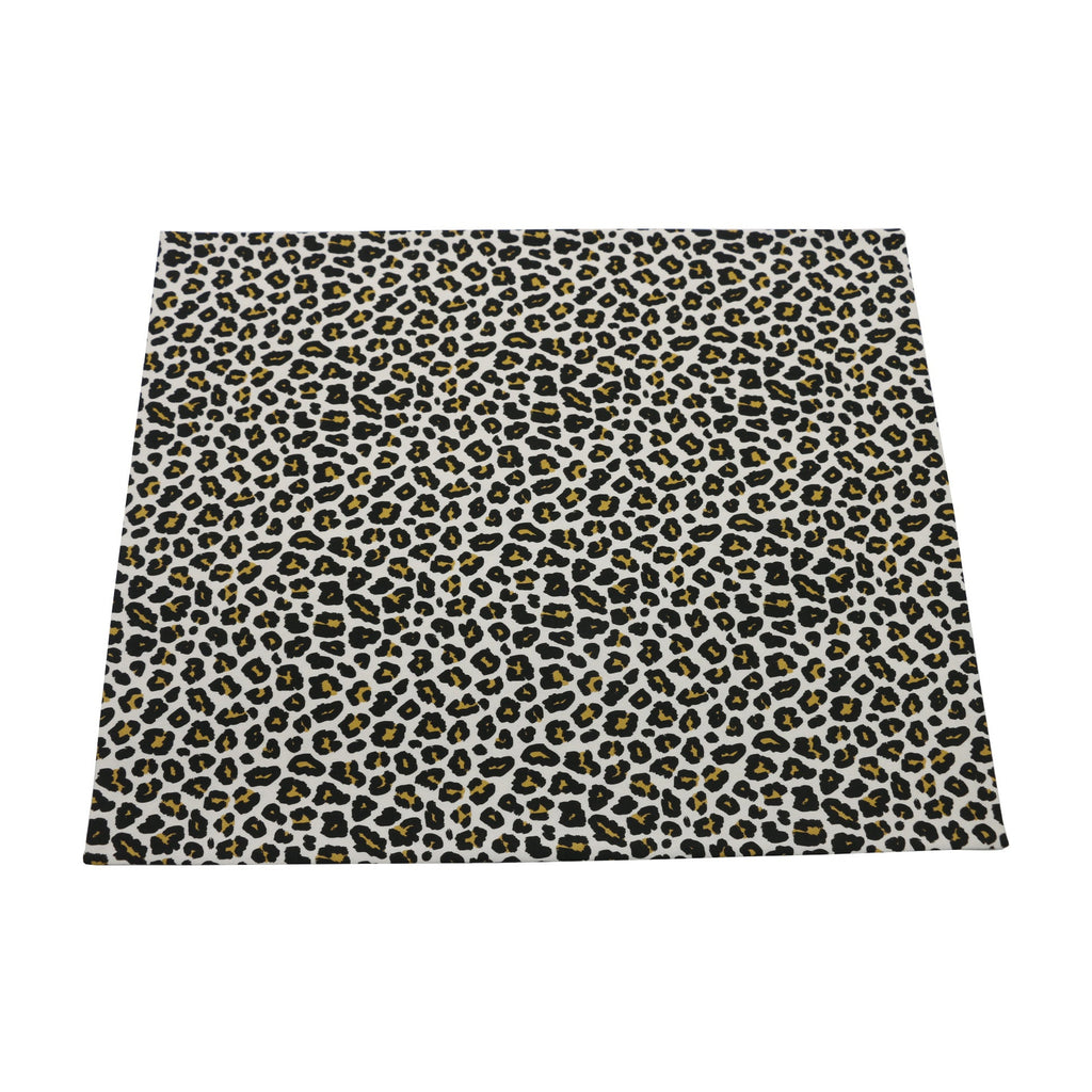 Double-Sided Challah Cover, Leopard/Multicolour Leopard