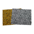 Double-Sided Challah Cover, Zebra/Tiger