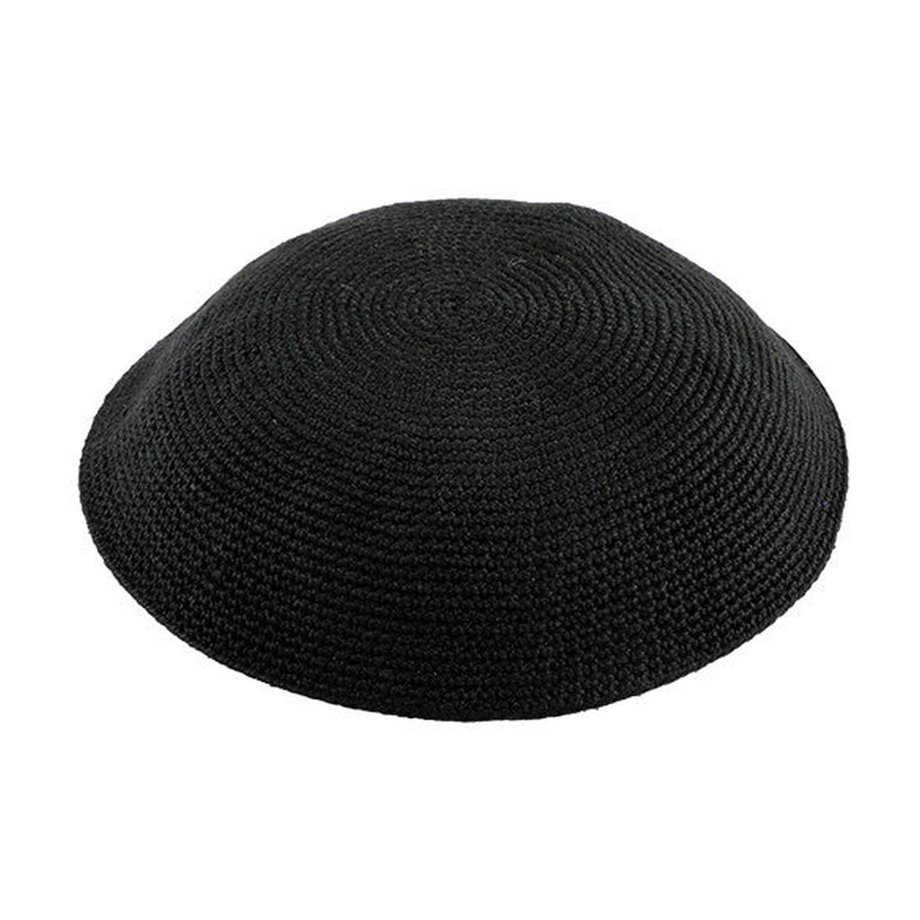 DMC Kippah, Black, 17 cm