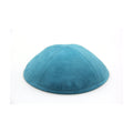 Teal Ultrasuede Kippah, 19cm
