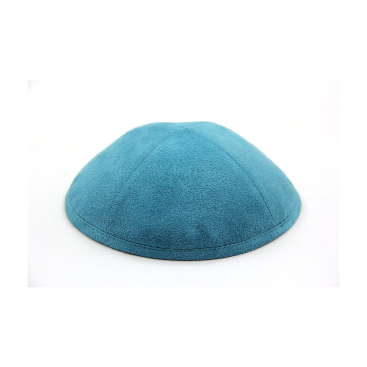 Teal Ultrasuede Kippah, 19cm