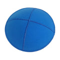 Microsuede Kippah, Electric Blue