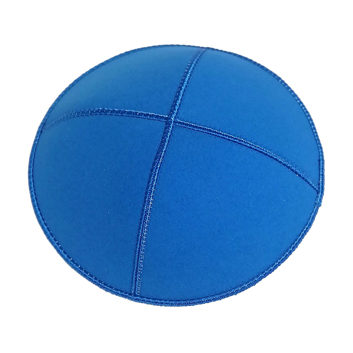 Microsuede Kippah, Electric Blue