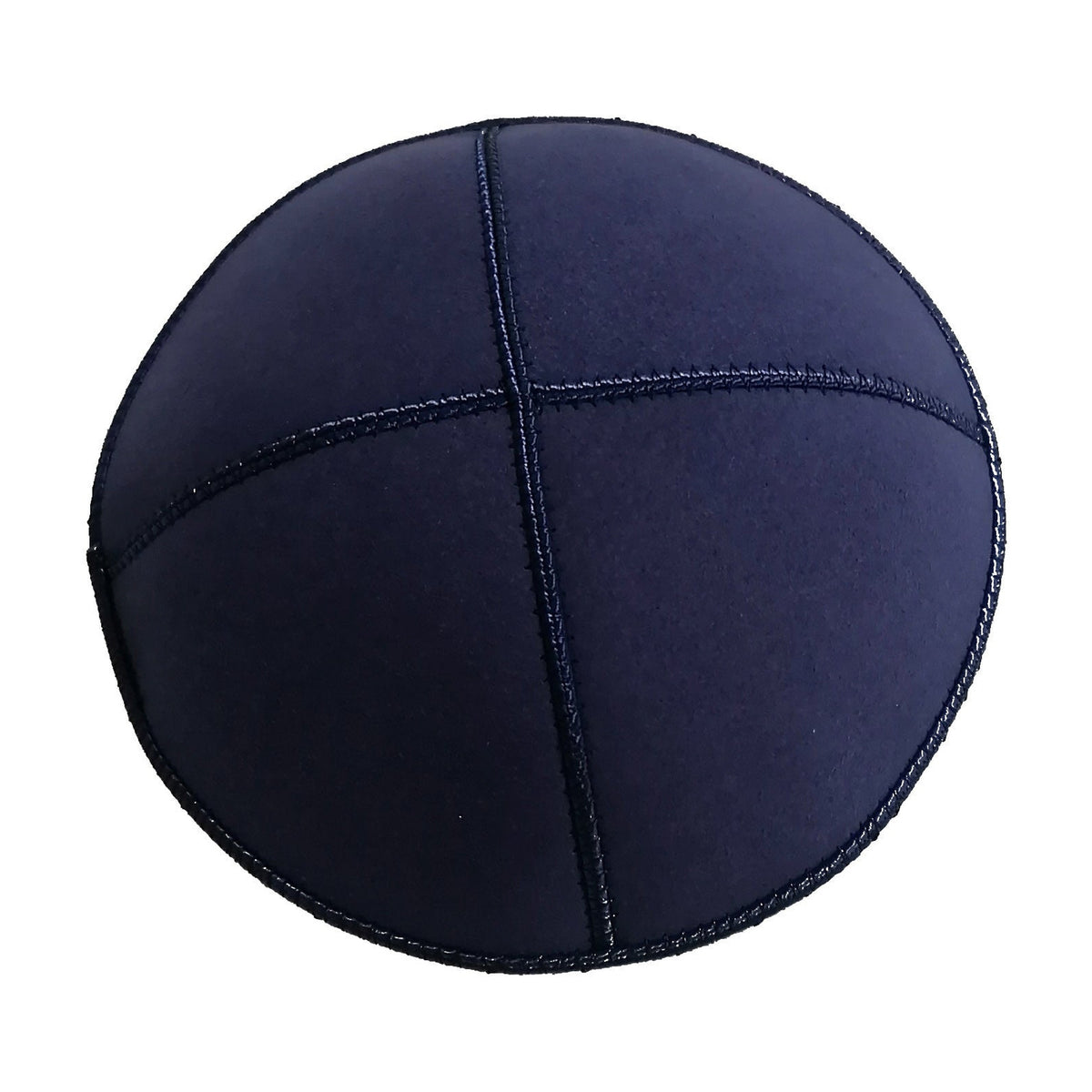 Microsuede Kippah, Navy Blue