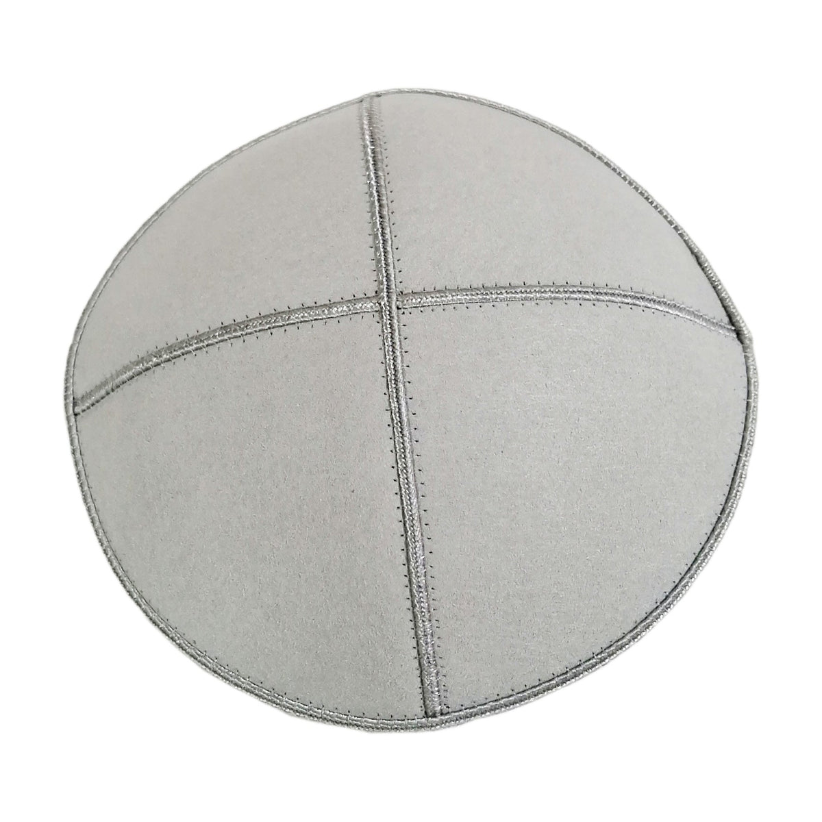 Microsuede Kippah, Slate Grey