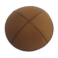 Microsuede Kippah, Chestnut Brown