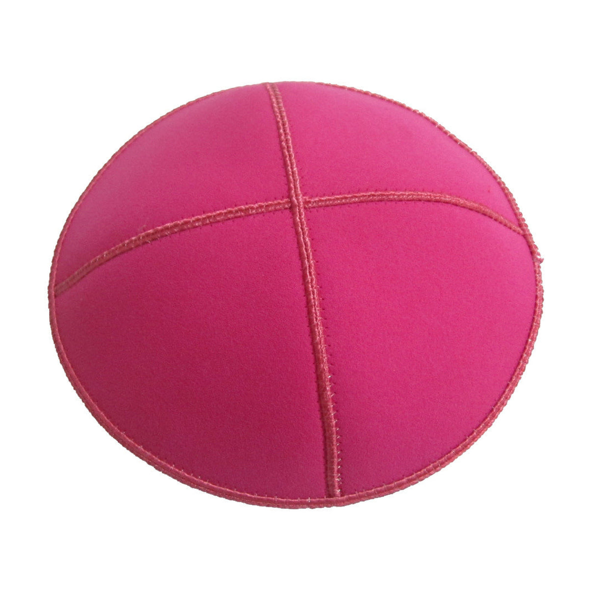 Microsuede Kippah, Hot Pink