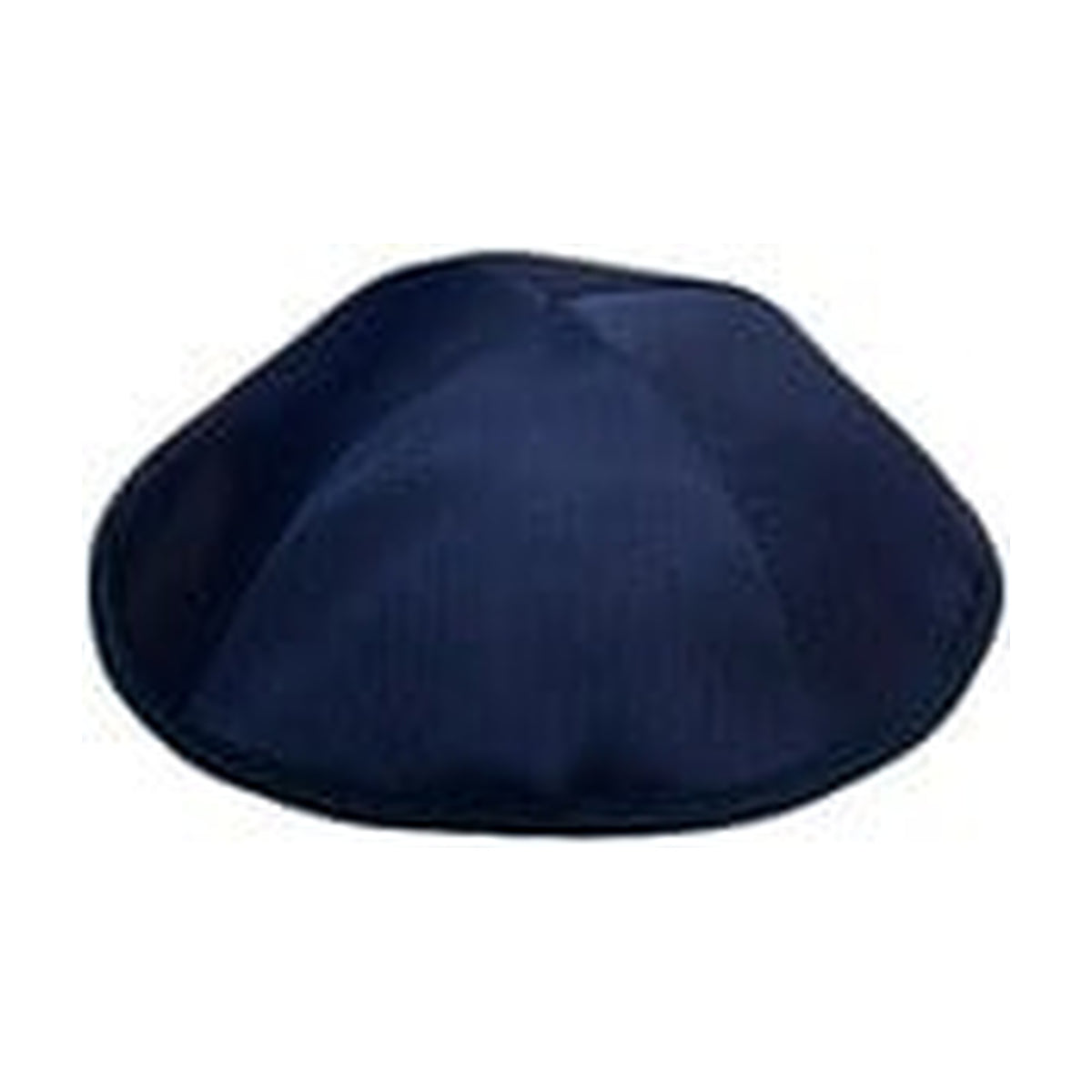Dark Blue Satin Kippa 18 cm