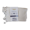 Tallit ''LaMenatze'ach'' Non-Slip, Size 50, White - Ashkenazi