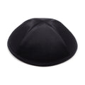 Black Premium Satin Kippah, 18cm