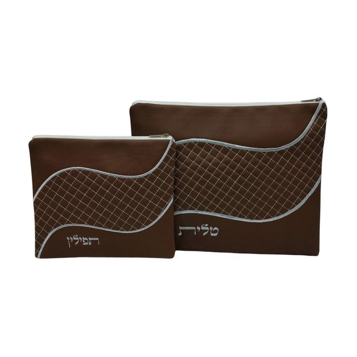 Leatherette Tallit & Tefillin Bag Set