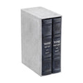 2-Volume Machzor Set, Hebrew/English, Mid Size, Ashkenaz, Faux Leather, Navy