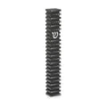 Square Mezuzah Case (S), Grooved, Black