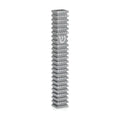 Square Mezuzah Case (S), Grooved, Grey