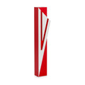 Capital Shin Mezuzah Case, Red