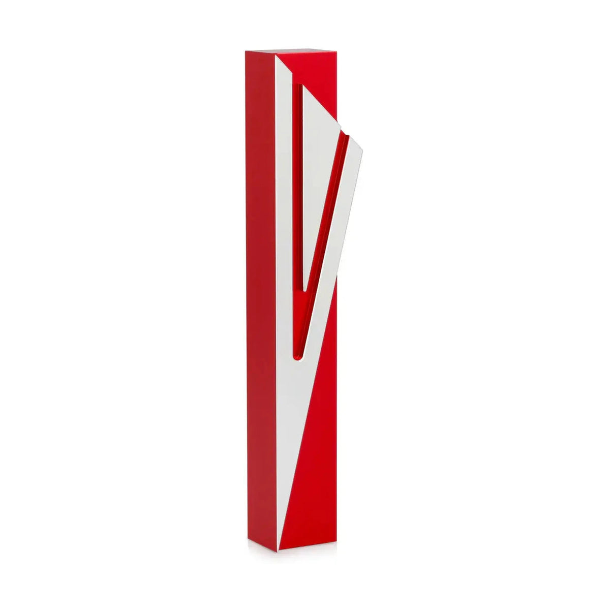 Capital Shin Mezuzah Case, Red