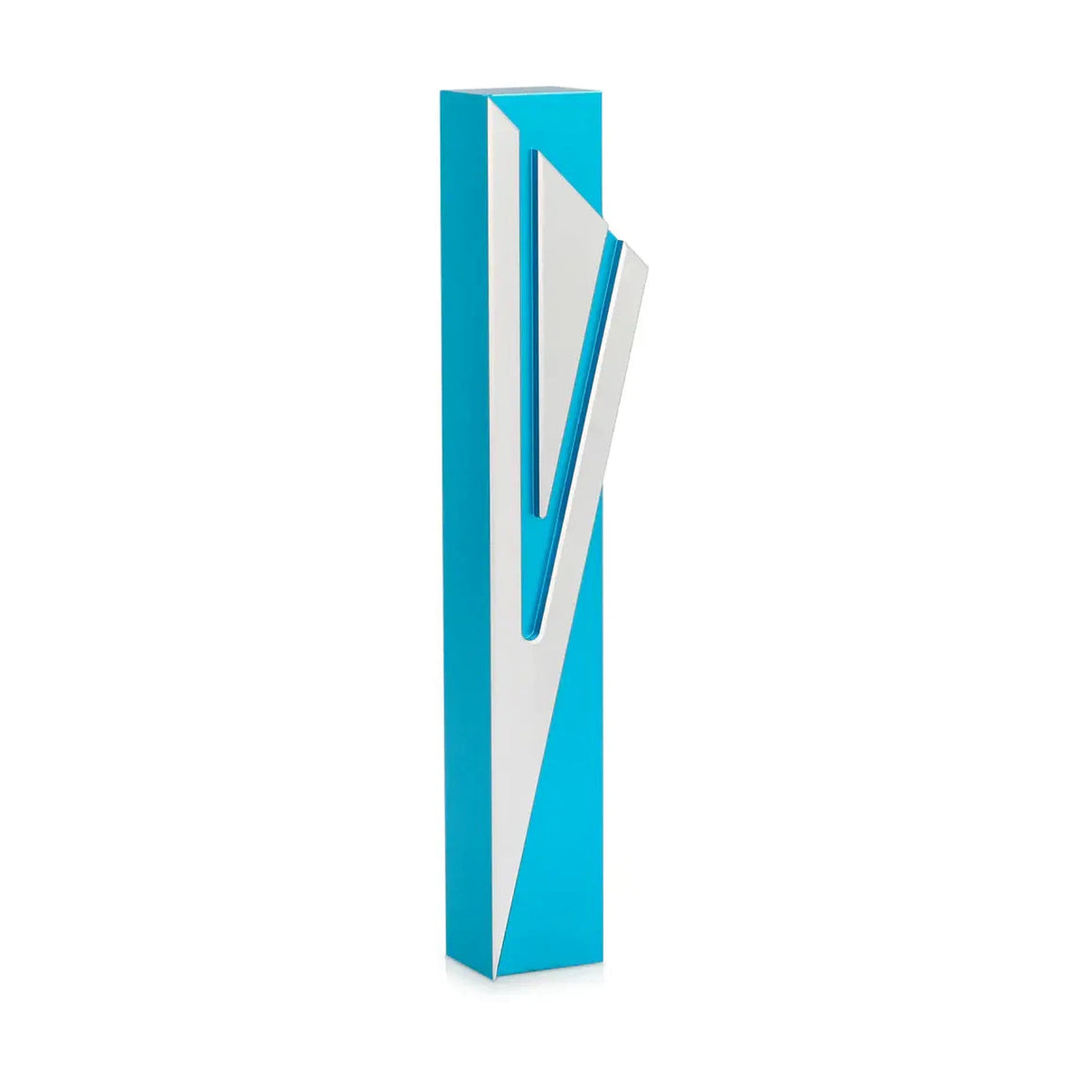 Capital Shin Mezuzah Case, Turquoise