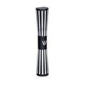 Fluted Mezuzah Case, Black