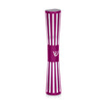 Fluted Mezuzah Case, Purple