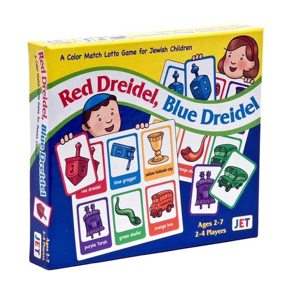 Red Dreidel, Blue Dreidel