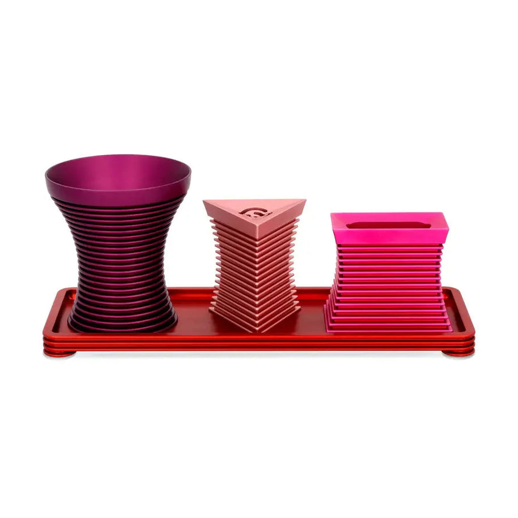 Havdalah Set, Grooved, Pink