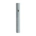 Mezuzah, Printed Aluminum- Silver with stripes