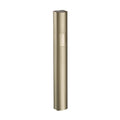 Mezuzah Case, Gold Sandblasted Aluminum, 10cm