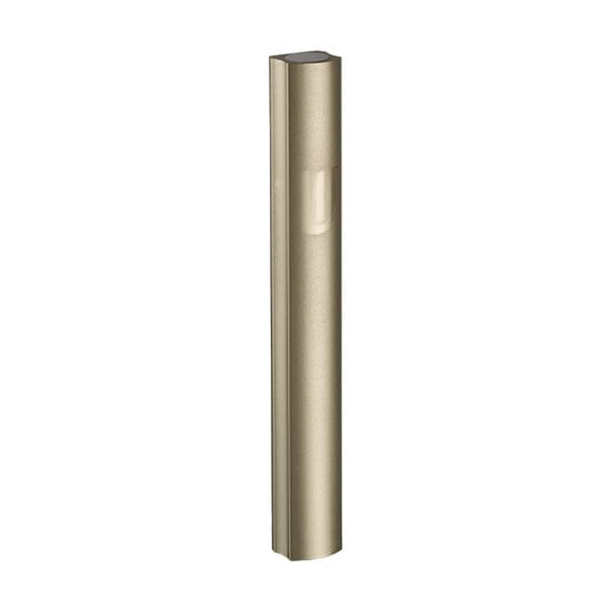 Mezuzah Case, Gold Sandblasted Aluminum, 10cm
