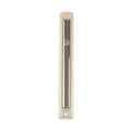 Mezuzah, Wood Effect with Metallic Plaque