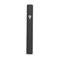 Black Aluminum Mezuzah with Silver-Coloured Shin, 10cm