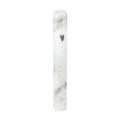 Aluminum Mezuzah, 12cm- Marble Effect